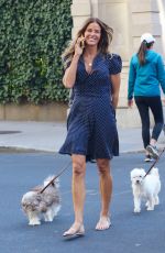 KELLY BENSIMON Out with Her Dogs and a Friend in New York 04/22/2022