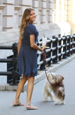 KELLY BENSIMON Out with Her Dogs and a Friend in New York 04/22/2022