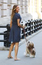 KELLY BENSIMON Out with Her Dogs and a Friend in New York 04/22/2022