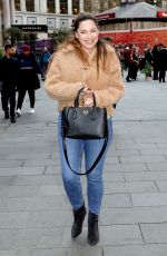 KELLY BROOK and LUCY HOROBIN Leaves Heart Radio Studios in London 04/05/2022