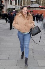 KELLY BROOK and LUCY HOROBIN Leaves Heart Radio Studios in London 04/05/2022