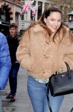 KELLY BROOK and LUCY HOROBIN Leaves Heart Radio Studios in London 04/05/2022