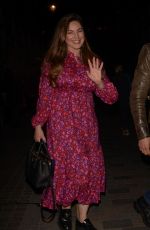 KELLY BROOK Leaves Chiltern Firehouse in London 04/15/2022
