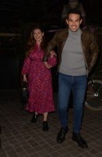 KELLY BROOK Leaves Chiltern Firehouse in London 04/15/2022