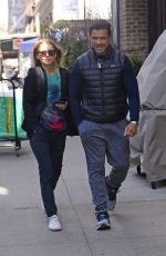 KELLY RIPA Leaves Greenwich Hotel in New York 04/01/2022