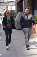 KELLY RIPA Leaves Greenwich Hotel in New York 04/01/2022