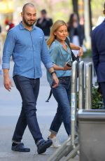 KELLY RIPA Out in New York 04/22/2022