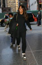 KELLY ROWLAND Out and About in New York 04/01/2022