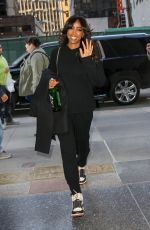 KELLY ROWLAND Out and About in New York 04/01/2022
