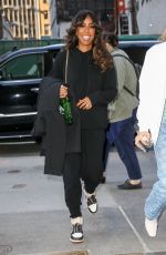 KELLY ROWLAND Out and About in New York 04/01/2022