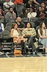 KENDALL and KYLIE JENNER at Clippers Game in Los Angeles 04/06/2022