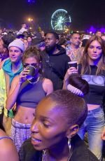 KENDALL JENNER and HAILEY and Justin BIEBER at Coachella Valley Music And Arts Festival in Indio 04/17/2022