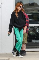 KENDALL JENNER Buys a New Land Rover Defender X at Land Rover Dealer in Sherman Oaks 03/31/2022
