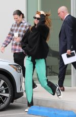KENDALL JENNER Buys a New Land Rover Defender X at Land Rover Dealer in Sherman Oaks 03/31/2022