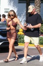 KENZIE WARNER and Johnny Manziel Out in Miami Beach 04/01/2022