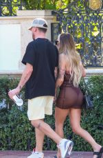 KENZIE WARNER and Johnny Manziel Out in Miami Beach 04/01/2022