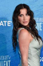 KESHA at The Unbearable Weight of Massive Talent Premiere in Los Angeles 04/18/2022