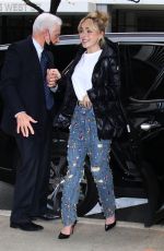 KIERNAN SHIPKA Arrives at CBS Studios to Promotes Swimming with Sharks in New York 04/26/2022