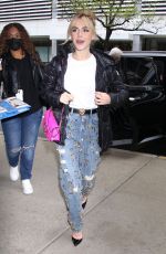 KIERNAN SHIPKA Arrives at CBS Studios to Promotes Swimming with Sharks in New York 04/26/2022