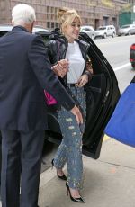 KIERNAN SHIPKA Arrives at Drew Barrymore Show in New York 04/26/2022