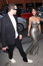 KIM KARDASHIAN and Pete Davidson Arrives at HULU