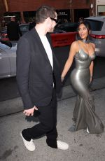 KIM KARDASHIAN and Pete Davidson Arrives at HULU