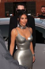 KIM KARDASHIAN and Pete Davidson Arrives at The Kardashian