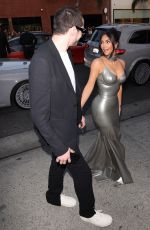 KIM KARDASHIAN and Pete Davidson Arrives at The Kardashian