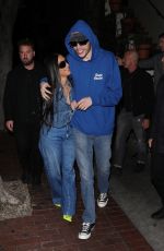 KIM KARDASHIAN and Pete Davidson at Dinner Date in Los Angeles 04/11/2022
