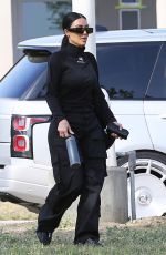 KIM KARDASHIAN at Her Son