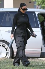 KIM KARDASHIAN at Her Son