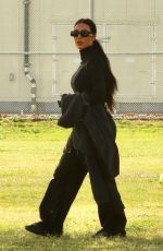 KIM KARDASHIAN at Her Son