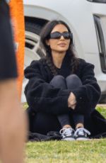KIM KARDASHIAN at Her Son Soccer Game in Los Angeles 04/03/2022