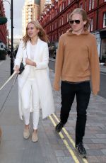 KIMBERLEY GARNER and Richard Dinan Out with Their Dogs in London 04/07/2022