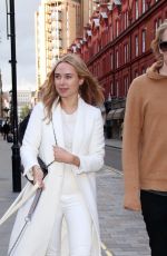 KIMBERLEY GARNER and Richard Dinan Out with Their Dogs in London 04/07/2022