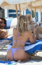 KIMBERLEY GARNER in Bikini at a Beach in Miami 04/27/2022