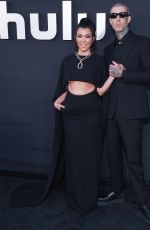 KOURTNEY KARDASHIAN and Travis Barker at The Kardashians TV Show Premiere in Los Angeles 05/07/2022