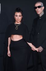 KOURTNEY KARDASHIAN and Travis Barker at The Kardashians TV Show Premiere in Los Angeles 05/07/2022