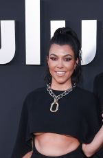 KOURTNEY KARDASHIAN and Travis Barker at The Kardashians TV Show Premiere in Los Angeles 05/07/2022