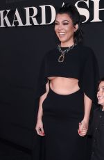 KOURTNEY KARDASHIAN and Travis Barker at The Kardashians TV Show Premiere in Los Angeles 05/07/2022