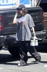 KOURTNEY KARDASHIAN and Travis Barker Out for Green Smoothies in Los Angeles 04/15/2022