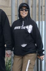 KOURTNEY KARDASHIAN and Travis Barker Out in Los Angeles 03/31/2022