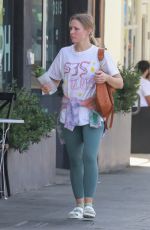 KRISTEN BELL Heading to Workout in Los Feliz 04/18/2022
