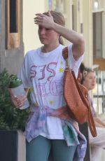 KRISTEN BELL Heading to Workout in Los Feliz 04/18/2022