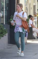 KRISTEN BELL Heading to Workout in Los Feliz 04/18/2022