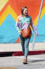 KRISTEN BELL Out and About in Los Angeles 04/19/2022