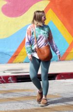KRISTEN BELL Out and About in Los Angeles 04/19/2022