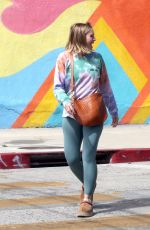 KRISTEN BELL Out and About in Los Angeles 04/19/2022