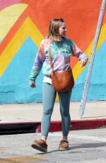 KRISTEN BELL Out and About in Los Angeles 04/19/2022