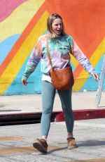 KRISTEN BELL Out and About in Los Angeles 04/19/2022
